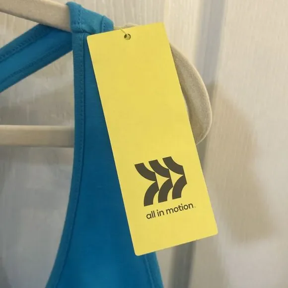 All In Motion Women’s Plus 3X Racerback Tank Top Turquoise Blue NWT Activewear - Picture 6 of 16